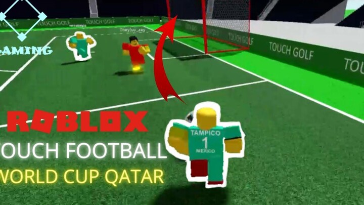 เล่น ROBLOX TOUCH FOOTBALL WORLD CUP!!!