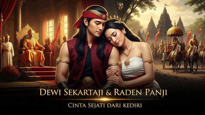 Awal Pertemuan Romantis Dewi Sekartaji dan Panji Asmorobangun | Legenda Panjalu
