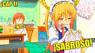 Thoru SABROSEA la ropa de KOBAYASHI | Kobayashi San EPISODIO 1 Sub Español