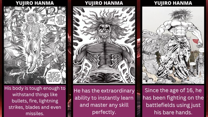 YUJIRO HANMA SUPER-NATURAL ABILITY - ANIMO RANKER