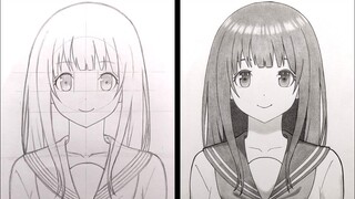 How to Draw Chitanda Eru - Hyouka