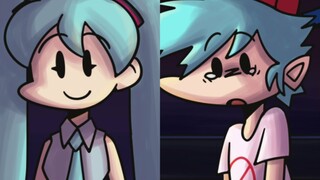 【Friday Night Funkin】 miku与bf的家庭关系第一部分