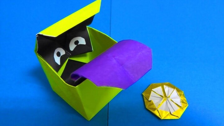 Rơi vào hộp ... tinh trùng? Dạy cho bạn origami "bản chất hộp", vui và thú vị, hahahaha!