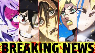 China RIPS-OFF Attack on Titan, Boruto HUGE Loss, Black Clover Author MAJOR Meeting, New Jojo's Game