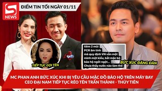 MC Phan Anh bức xúc khi bị yêu cầu mặc đồ bảo hộ; Bà Hằng tiếp tục réo tên Trấn Thành - Thủy Tiên