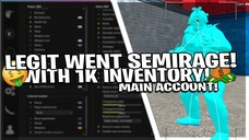 AWALL ON MAIN! ($1K SKINS) LEGIT WENT SEMIRAGE! CS:GO