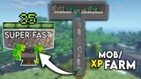Minecraft: EASY MOB XP FARM TUTORIAL! 1.17 (Without Mob Spawner)