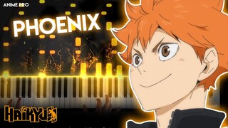 PHOENIX - Haikyuu!!: To the Top/Season 4 OP | BURNOUT SYNDROMES (piano)