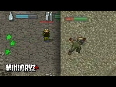 New Zombies in MiniDayZ Mod! Spitter and Leaper - MiniDayz+ (1.1)