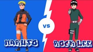 Naruto Vs Rock Lee|Game Wibu