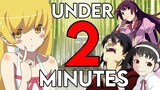 Monogatari Series Watch Order In UNDER 2 MINUTES! (2021)