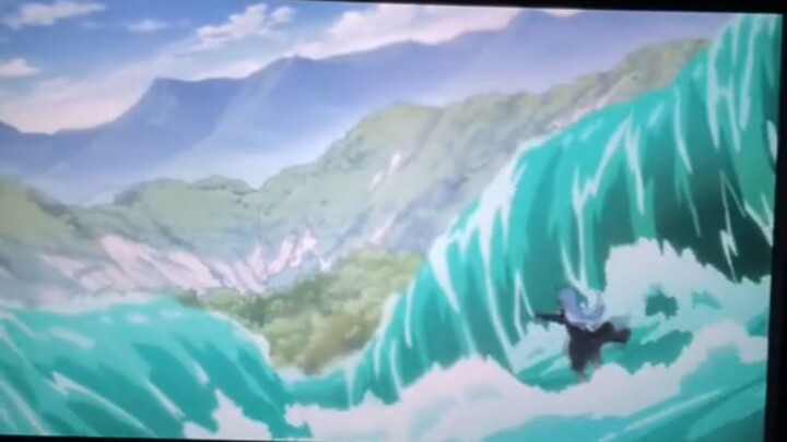 Rimuru split the ocean in half like Moses | Tensura Scarlet Bond Movie