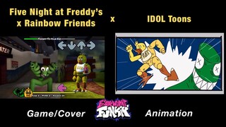 FNAF x Rainbow Friends | Five Nights at Freddy's Security Breach x FNF Animation Friends To Your End