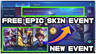 [ NEW EVENT ] FREE EPIC SKIN EVENT , SPECIAL , ELITE SKIN | 100% FREE SKIN ONLY | MLBB