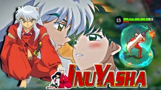 HANZO as INUYASHA in Mobile Legends  | INUYASHA x MLBB Skin Collaboration