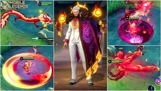 Yu Zhong Exorcist Skin | Review Skill Effect 100% Gameplay | Mobile Legends Bang Bang