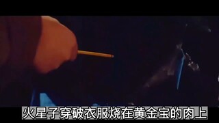 洪金宝扮纸人赚点香火钱，差点被小朋友烧死，吓得大喊救火！