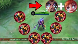 ARLOTT GOD MODE EZ COUNTER META HEROES 🤫  (MUST TRY THIS BUILD)