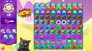 CANDY CRUSH SAGA COMBO PARTY 🔥🔥🔥| COLLECTING 1000 RED CANDIES 🍬 | SPECIAL LEVEL 50