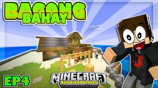 BAGONG BAHAY NATIN SA REALM | Minecraft Survival Series Ep 4 | Minecraft Bedrock Edtion