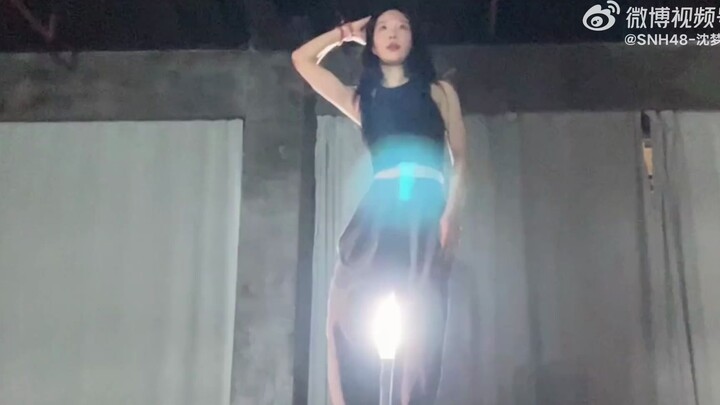 【SNH48】ช็องเมิ่งเหยา คลิปซ้อมในห้องเต้นเพลง “HOT” | 220612