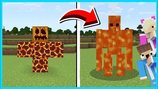 MIPAN & ZUZUZU TERNYATA BISA BUAT IRON GOLEM DARI BLOCK APA AJA DI MINECRAFT! KEREN BANGET