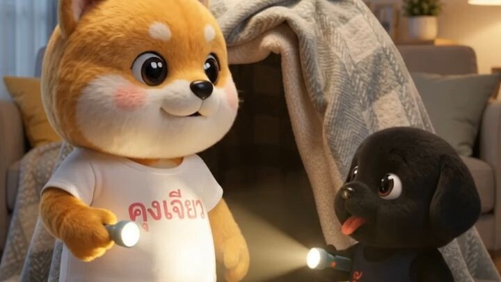 ถ้ำผ้าห่ม / คุงเจียว น้องจ๊วย น้องงง สำรวจถ้ำ แมวนอน ตลก