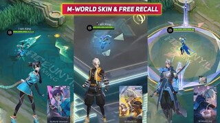 UPCOMING 515 M-WORLD SKIN GAMEPLAY - WANWAN, LING, YIN, ZILONG | HARLEY REVAMP & MORE