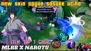 New Skin soyuo x Sasuke Uchiha 🔥🔥Mlbb X Naruto 🔥