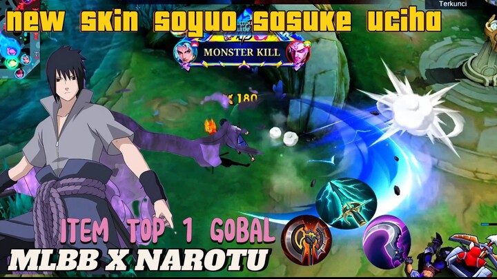 New Skin soyuo x Sasuke Uchiha 🔥🔥Mlbb X Naruto 🔥