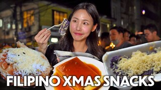 Korean's Filipino Christmas Merienda Mukbang! 🇵🇭🎄