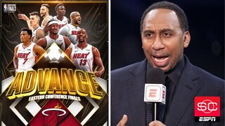 ESPN's Stephen A. reacts to Heat close out Embiid and Sixers 99-90 in Game 6 to reach East Finals