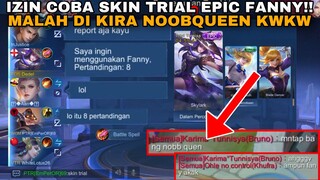 BAN MOSKOV GW MAU FANNY! MALAH DI KIRA MUSUH NOOBQUEEN KWKW!! PRANK FANNY LONCAT