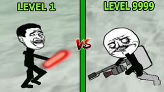 Người Que Đại Chiến Cực Dị Với Khuôn Mặt MEME Siêu Bựa - Stickman Meme Battle Top Game Android Ios