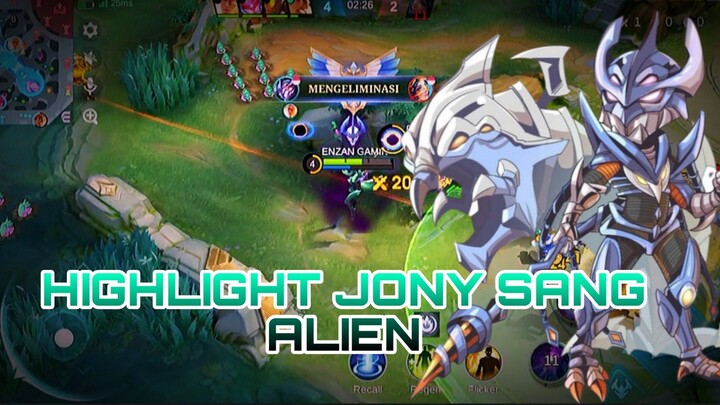 HIGHLIGHT JONY SANG ALIEN
