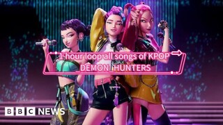 (1 hour loop) Ost.KPOP_DEMON_HUNTERS #7_SONGS #HUNTRIX #SAJA_BOYS"
