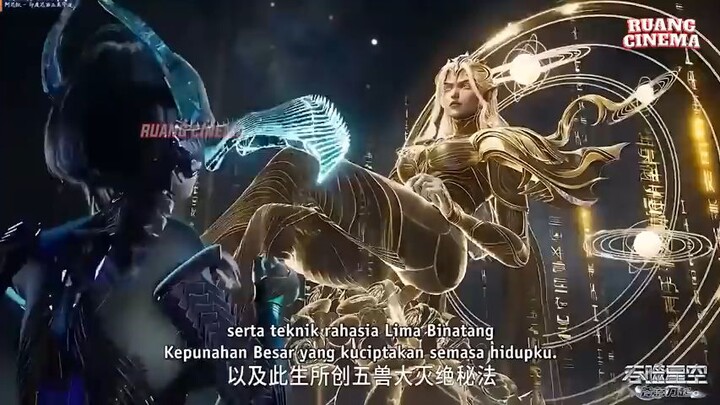 LUO FENG MODE BRUTAL IA TERUS HAUS AKAN PERTARUNGAN-ALUR CERITA DONGHUA Swallowed Star Eps 235