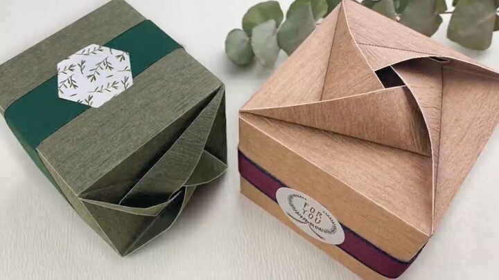 Bao bì quà tặng | Hướng dẫn đóng gói hộp quà - Thiết kế bao bì quà tặng (Hình khối)