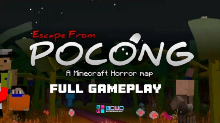 Escape from pocong Minecraft Full Gameplay