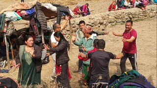 मगर बाजामा रमाइलो नाच । dance in Magar Panchebaja