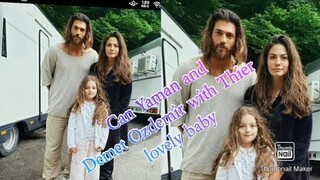 Can Yaman and Demet Ozdemir together with their lovely baby girl