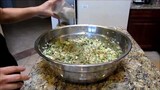 Korean Chicken Dumplings aka Mandu/Mandoo (닭고기만두) Part 1 by Omma's Kitchen