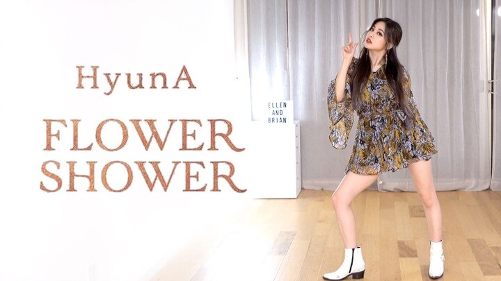 【Ellen dan Brian】cover dance Korea dari lagu baru HyunA "Flower Shower"