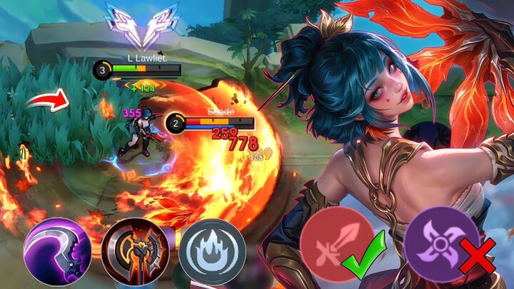 DAMAGENYA SAKIT BGT!! HIRARA GAMEPLAY MOBILE LEGENDS