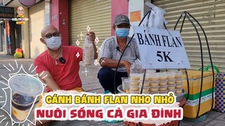 Color Man tình cờ gặp gánh BÁNH FLAN vỉa hè bình dị nhưng nuôi sống cả gia đình ! | Color Man Food