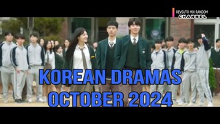 Upcoming Korean Dramas October 2024