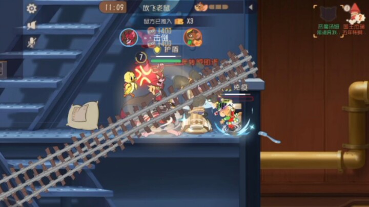 恶魔汤姆当t4这么久，爪刀冷却短一点怎么了