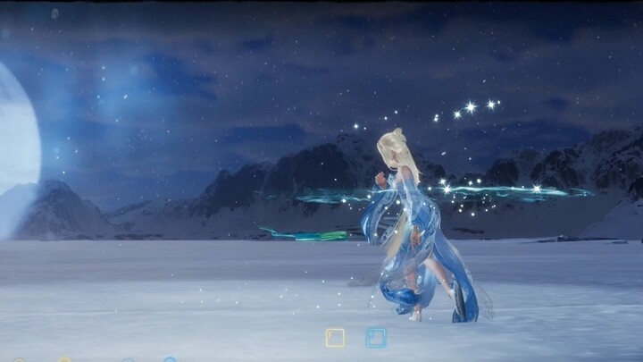 [JX Online 3] Qinniang เต้นรำบนน้ำแข็ง