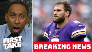 [BREAKING NEWS] Stephen A. reacts to Vikings put Kirk Cousins on C0vid list, out vs. Packers Sunday