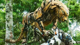 السيارات ضد جيجاماج! أول مشهد من فيلم Transformers 7، ظهور قائد الغوريلا + قائد النمر الأصفر + محارب